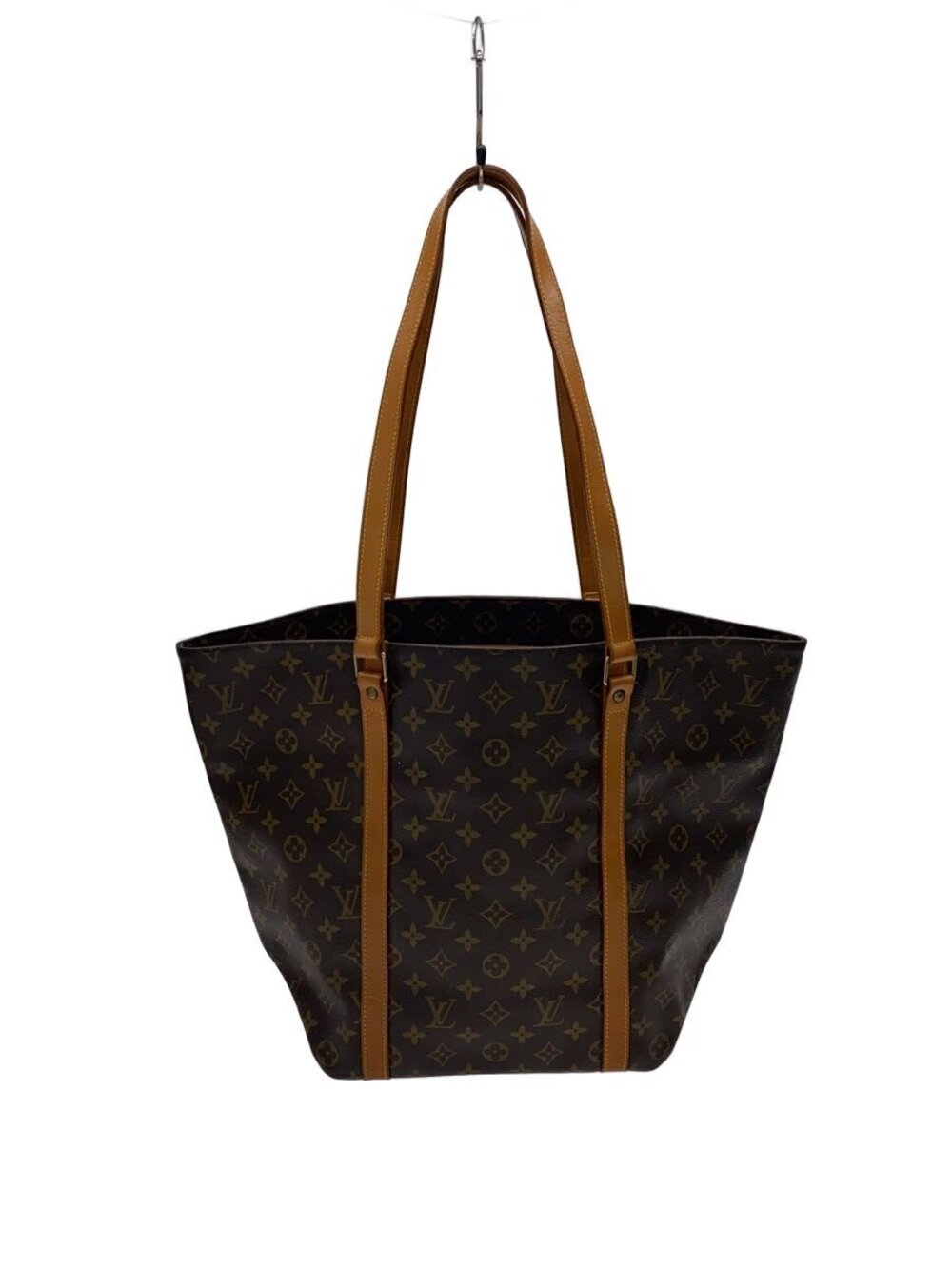 LOUIS VUITTON Luco Tote Bag Brown All over Interior